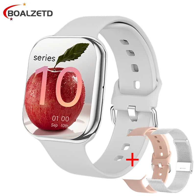 2026 Smart Watch 10 For Android IOS Bluetooth Health monitoring Talk Heart Rate Sleep Record Sports Smart Watch Ladies Men Gift