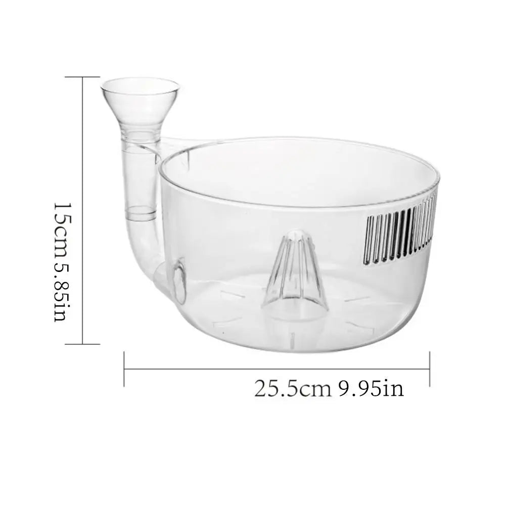 Automatic Fruit Washer Automatic Washing Bowl With Strainer Vegetable Rinser Container Berries Washer Automatic Washer Bowl