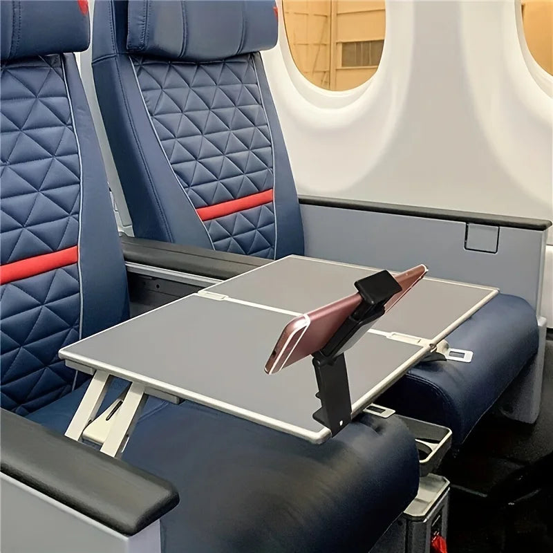 Multi-functional lazy phone holder for high-speed rail, airplane, kitchen, desktop