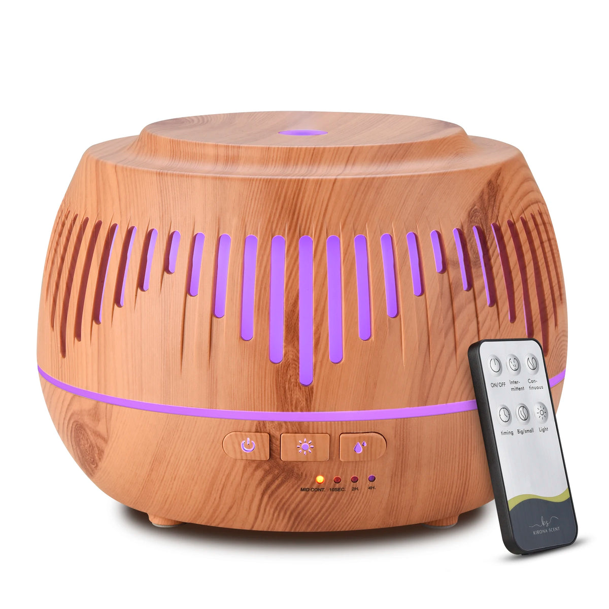 500ML Remote Control Electric Aromatherapy Diffuser with Colorful LED Lamp Essential Oil Air Humidifier Diffuser for Home Office