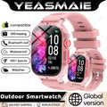 2025 New Rugged Military Sports Smart Watch 1.95 inch 300mAH Bluetooth Fitness Tracker reloj hombre Smarthwhatch For Android IOS
