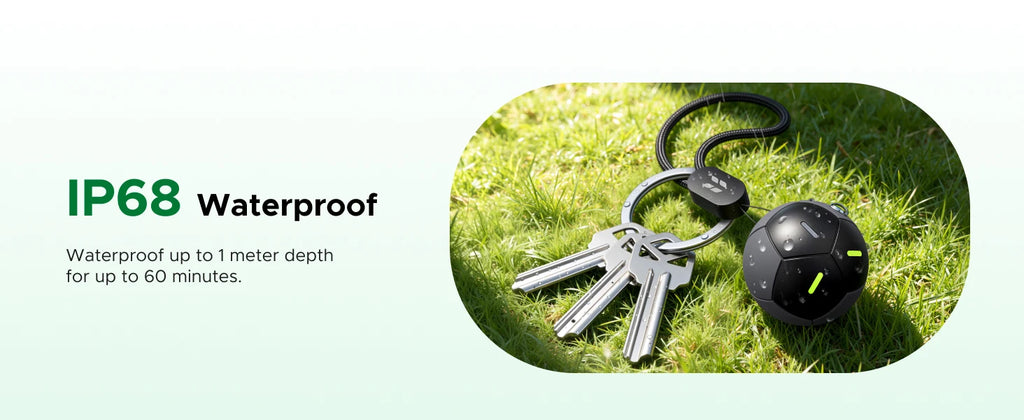【Soccer-Shaped Design】UGREEN FineTrack Smart Finder Tracker for iOS Apple Find My | 5-Year Battery Life | IP68 Waterproof