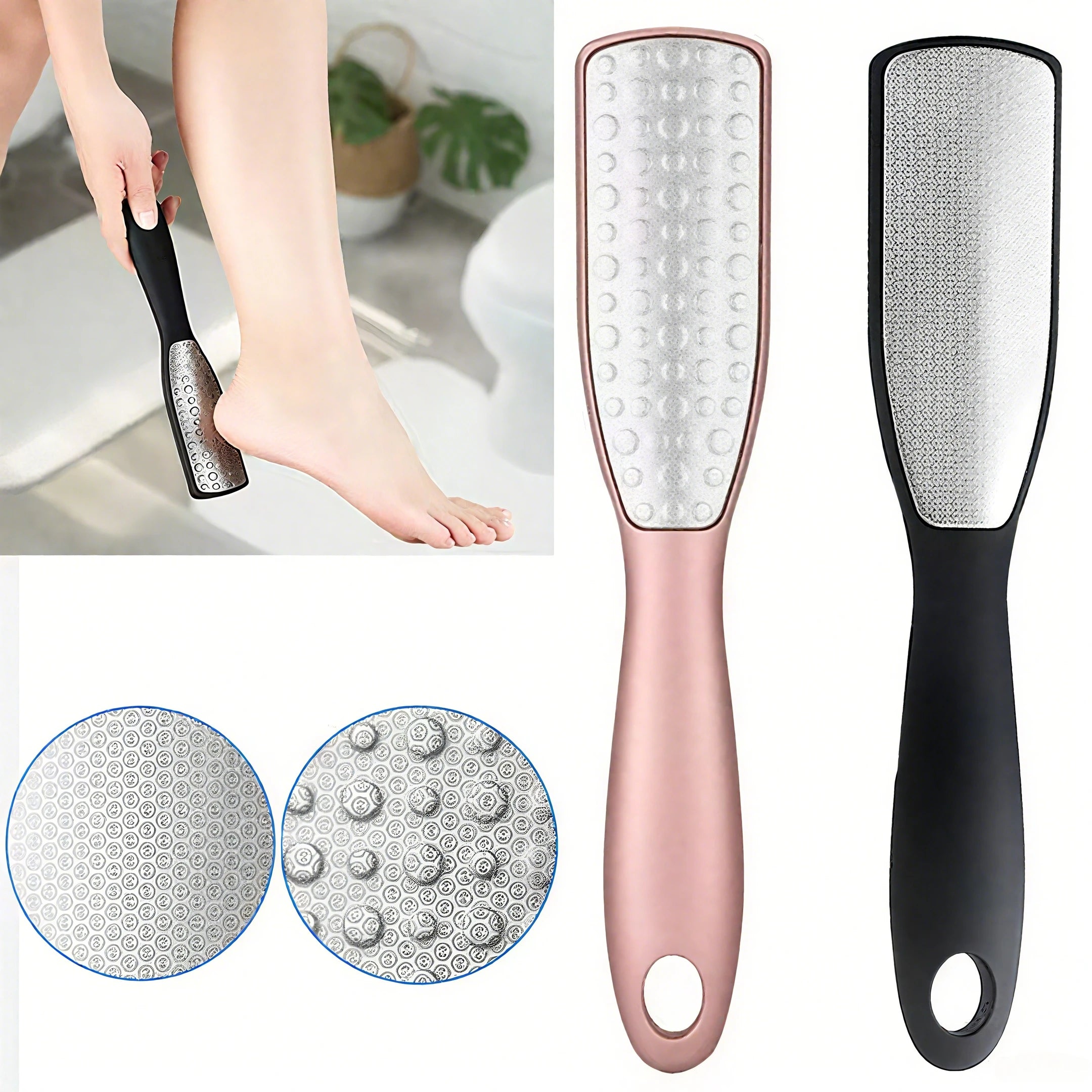 1Pc Dual-Sided Foot File Dead Skin Callus Remover for Feet Professional Pedicure Foot File  Foot Sander Scrubber Pedicure Tool