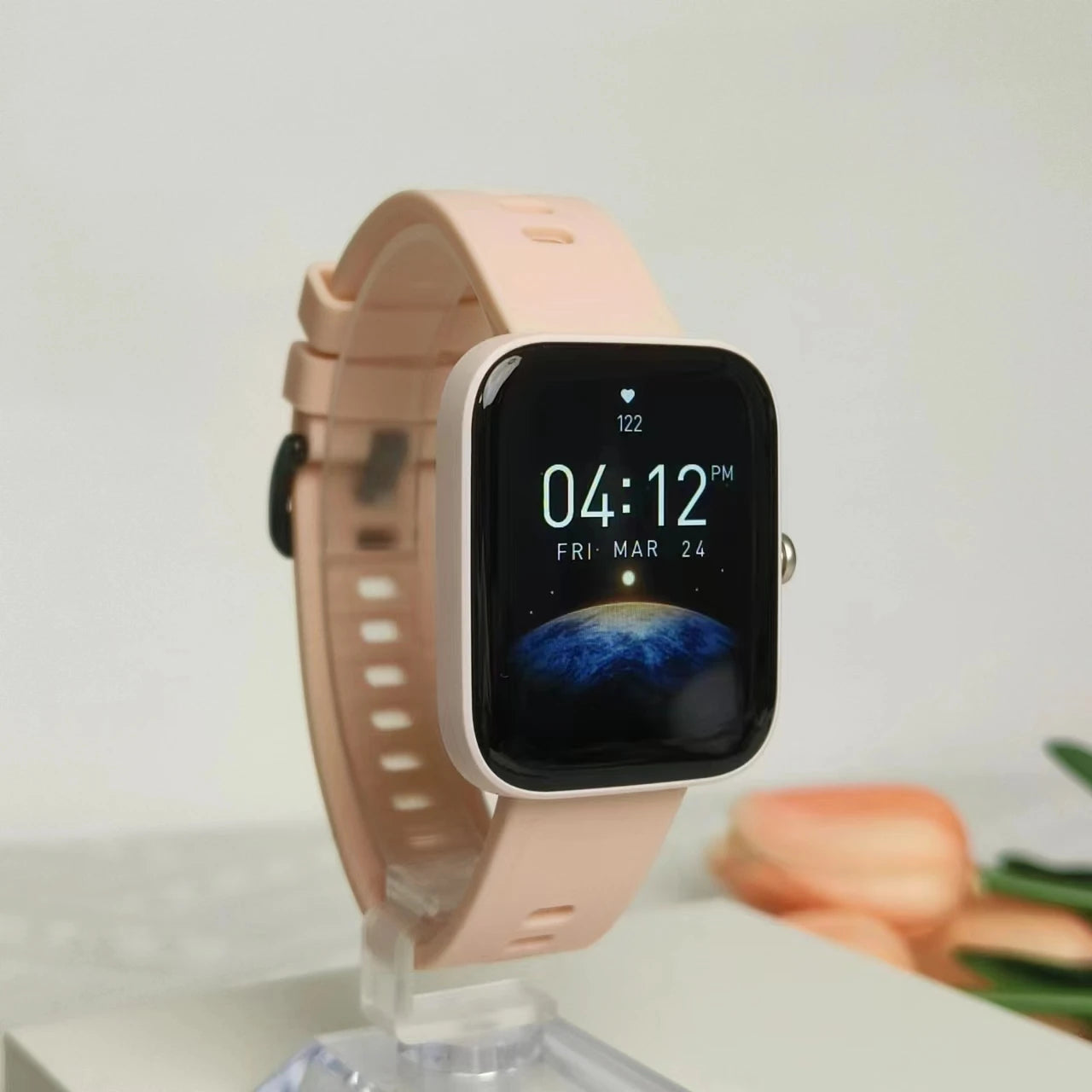 Amazfit Bip 3 Smartwatch For Men Women Birthday Gift Blood-oxygen Saturation Measurement  5ATM Waterproof 60 Sports Modes95New