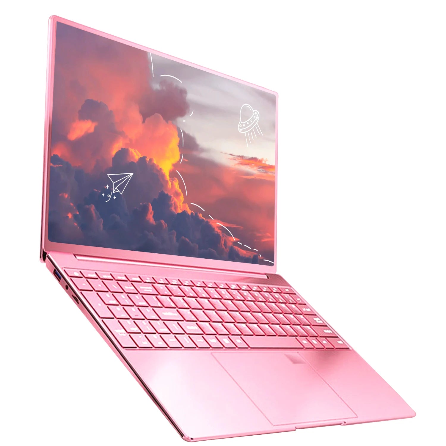 New 15.6" Inch Laptop Windows 11 Pro N5095 1920x1080 Gaming PC 32GB+2048GB Backlit Keyboard Portable Office Entertainment Laptop