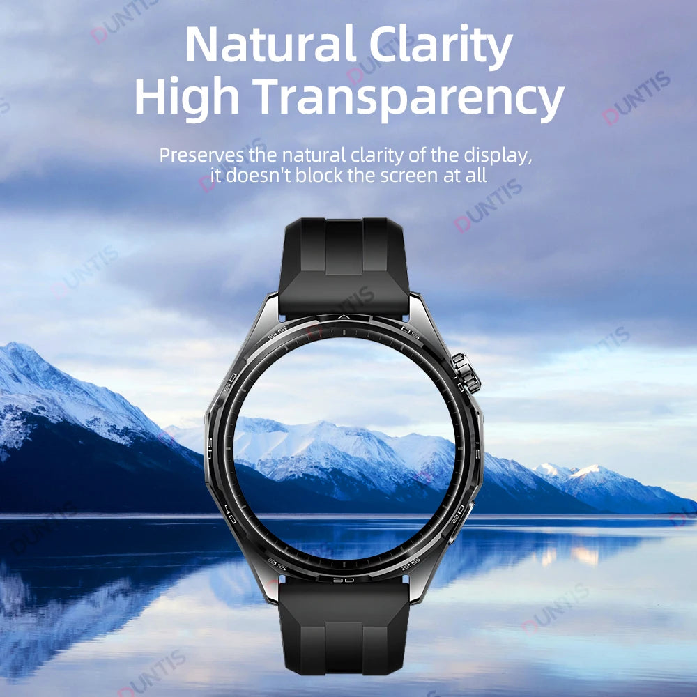 Screen Protector for Huawei Watch GT 6 Pro 46mm 3D Curved Screen Protector Ultra-HD Full Coverage Protective Film Accessories