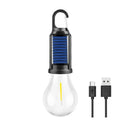 Outdoor Solar Powered LED Lamp Bulbs USB Charging Camping Light Portable Night Lights Waterproof Flashlight Fishing Essentials