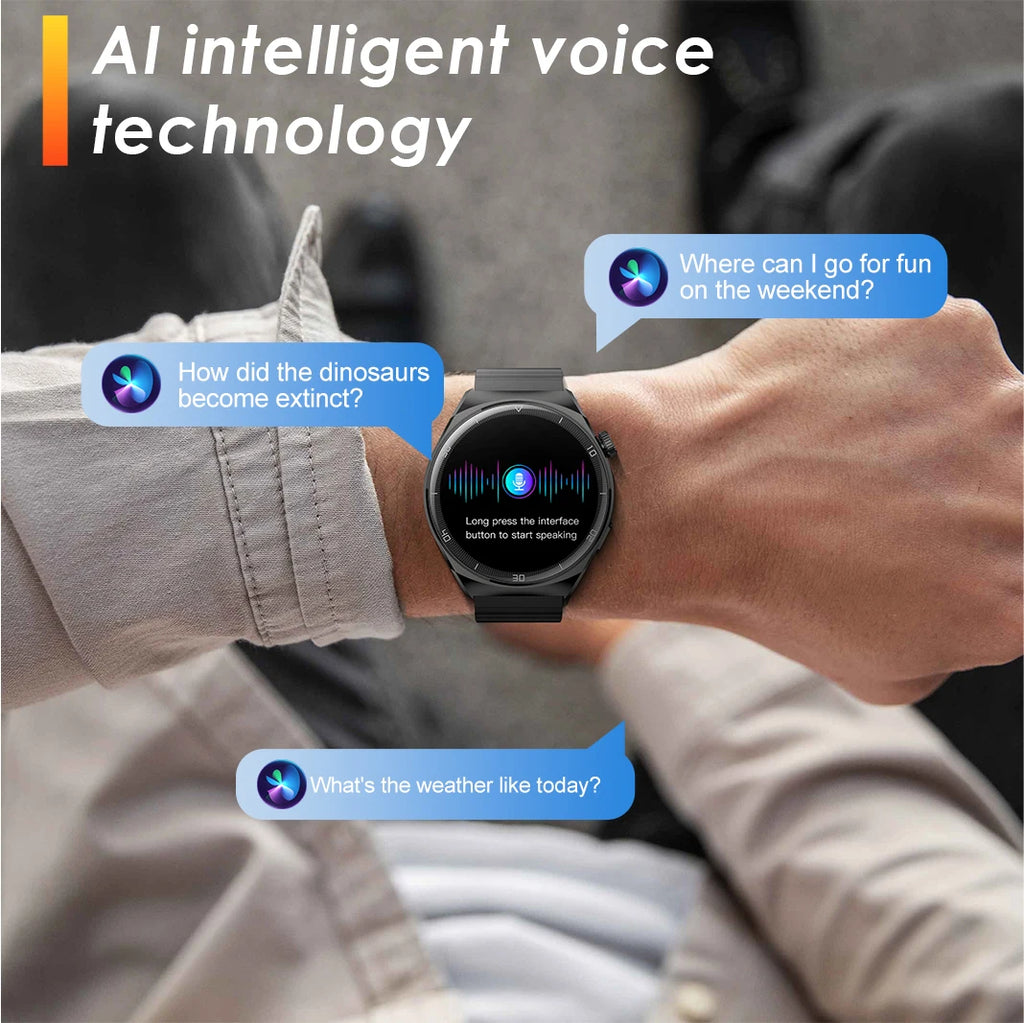 Aurafit Smartwatch NEXA 2/AM05 Bluetooth Chamada, Tela AMOLED 1.43", IP68, Monitor Cardíaco e SpO2, Bateria 300mAh metal de luxo