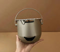 Portable Stainless Steel Charcoal Grill, Mini BBQ Stove, Outdoor & Household Barbecue Cooker for Camping Picnic
