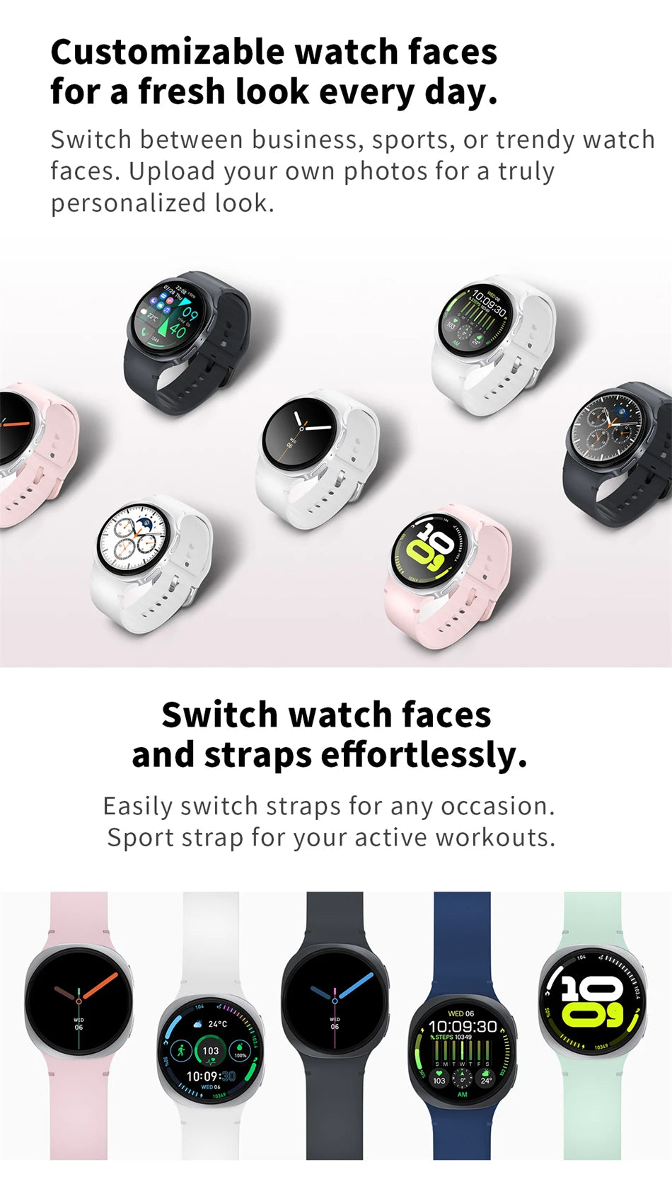 New Smart Watch 8 GPS Track Smart Watches Men Sports Heart Rate Wireless Call NFC IP68 Waterproof Compass Men Smartwatch 8 Mini