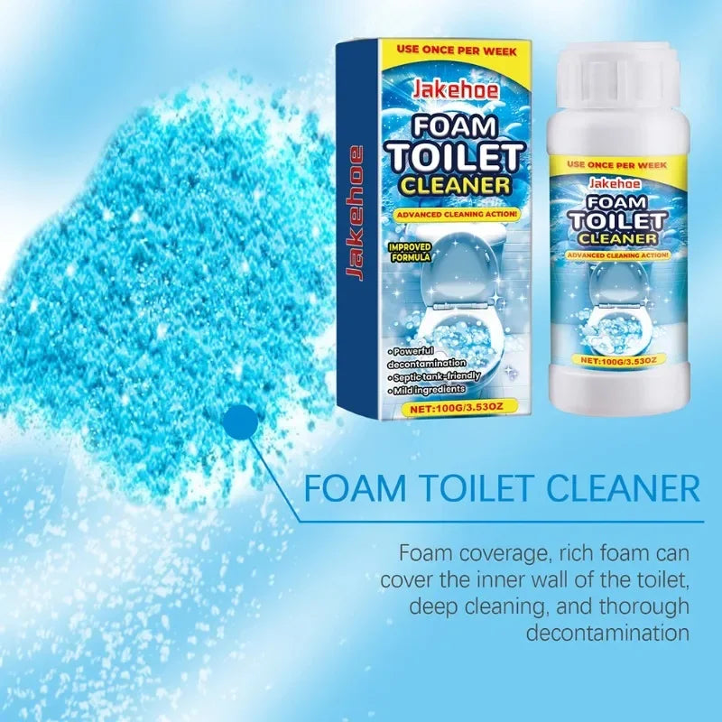 Foam Toilet Cleaner Deep Cleaning Strong Decontamination And Odor Removal Suitable For Squat Pits Urinals Toilet Tanks