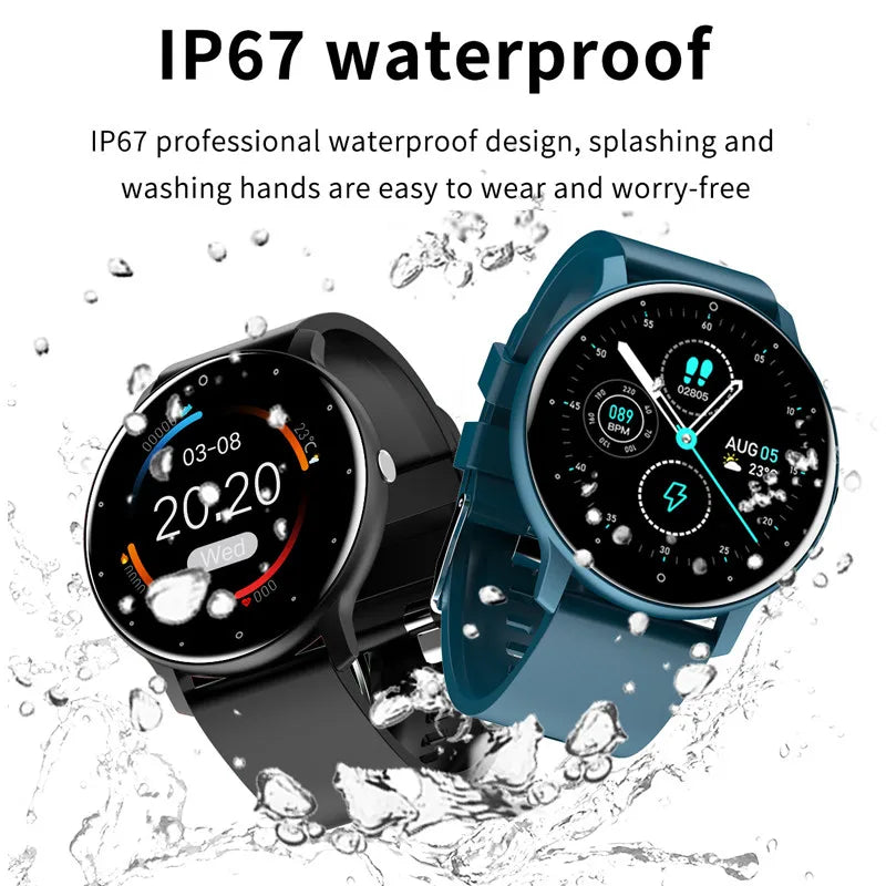 NEW Fashion Men Smart Watch Wireless Call Digital Fitness Tracker IP68 Waterproof Sport Smartwatch for Women Android Phones 2025