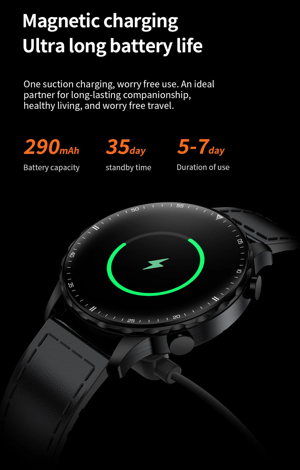 LIGE 2026 New Smart Watch Men Blood Oxygen Health Monitor Men's Watches AI Voice Assistant Bluetooth Call Men Sports Smartwatch