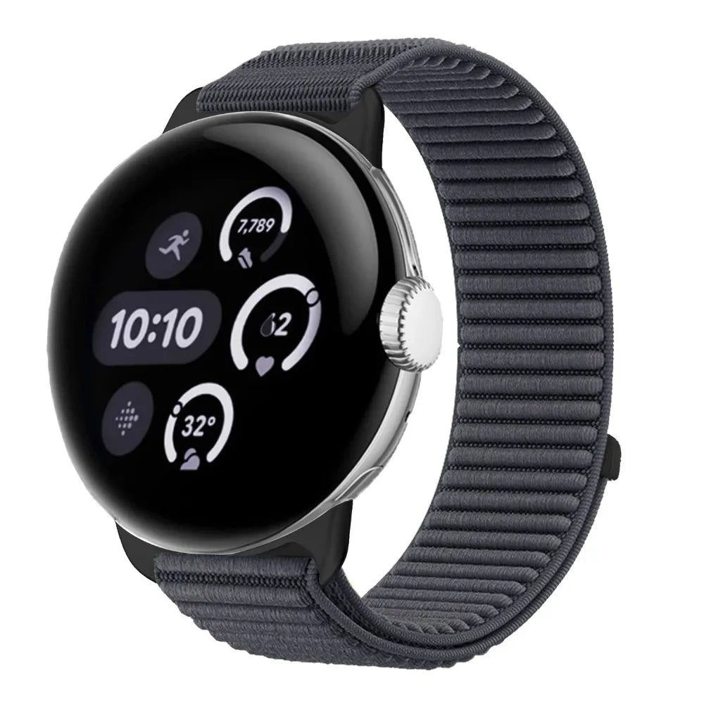 Original Nylon Strap for Google Pixel Watch 4 3 45mm 41mm Weave Wristband Correa for Pixel Watch 4 3 2 1 Breathable Accessories