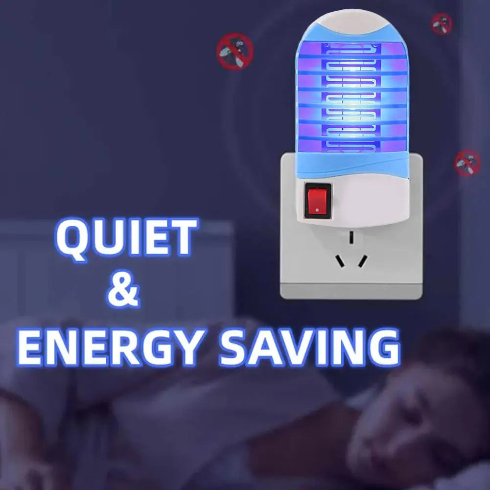 LED Socket Mosquito Killer Lamp US Plug Electric Mosquito Fly Bug Insect Trap Killer Night Lamp For Summer Mosquito Light Lamp