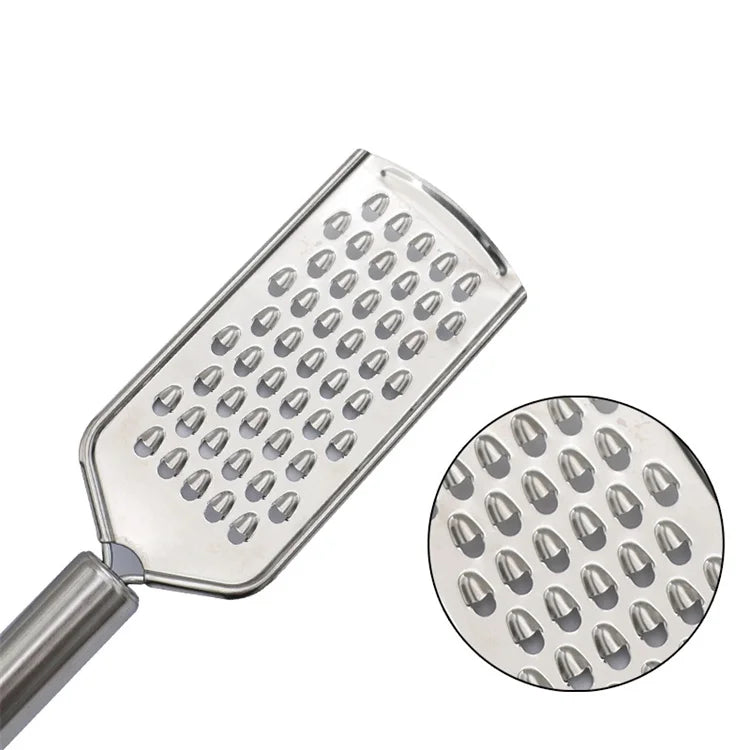 LMETJMA Micro Blade Cheese Grater Carrot Ginger Grater With Stainless Steel Handle Nutmeg Lemon Zester Vegetable Graters PY0029