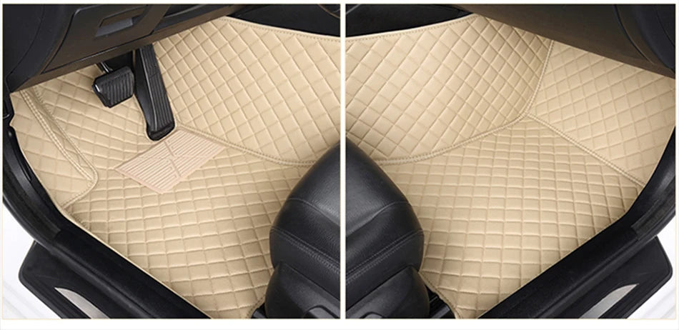 YOGOOGE Custom Car Floor Mats For Fiat Freemont Auto Carpets Foot Coche Accessorie