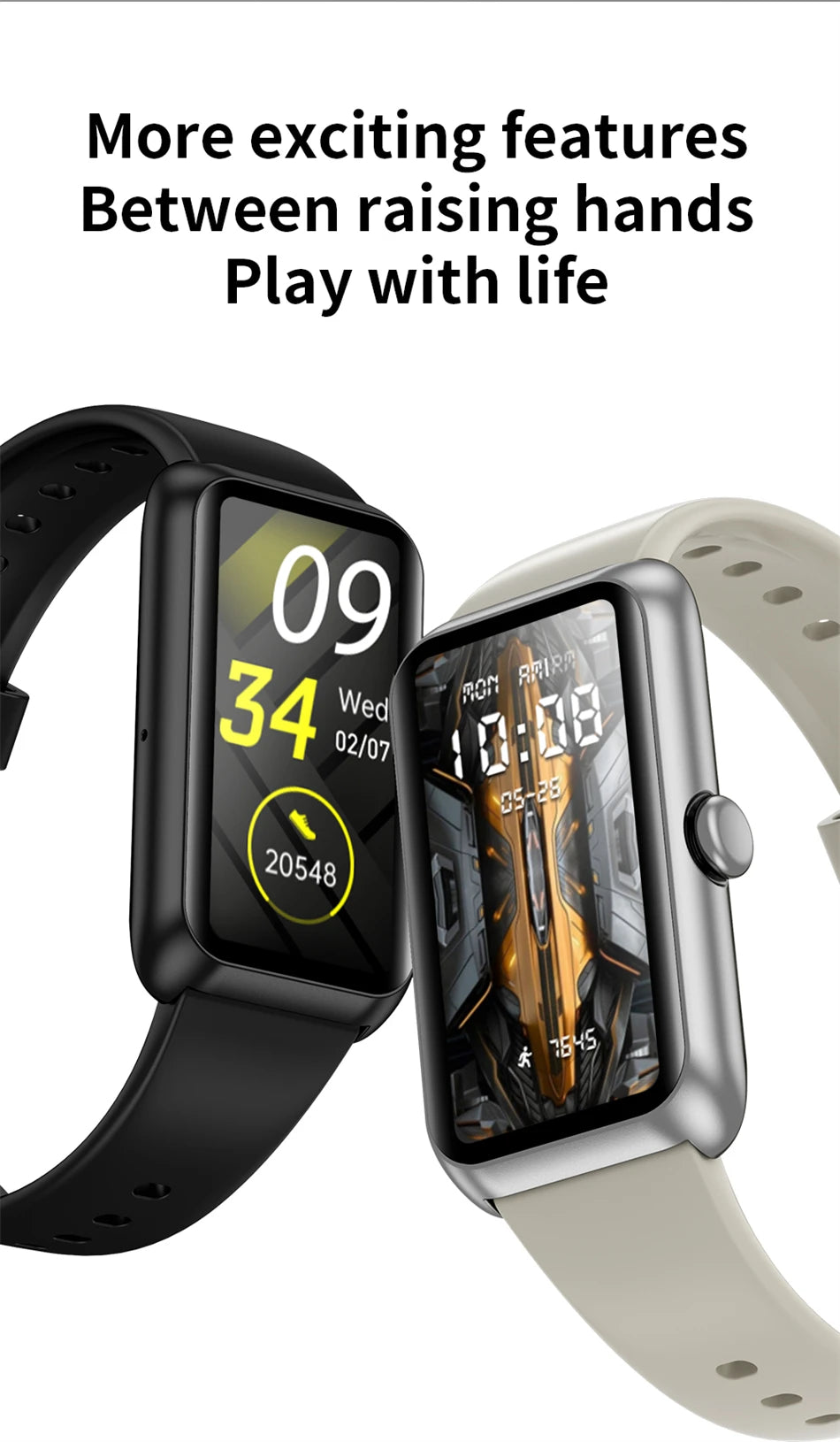 2025 New Smartwatch 1.47-inch Blood Oxygen Heart Rate Sleep Health Monitoring Information Push Multi Sports Band Watch Bracelet