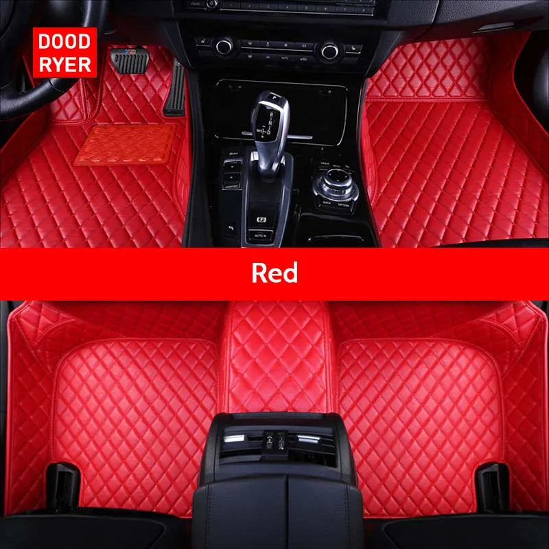 DOODRYER Custom Car Floor Mats For BMW X5 E53 E70 F15 G05 F85 F95 Auto Carpets Foot Coche Accessorie