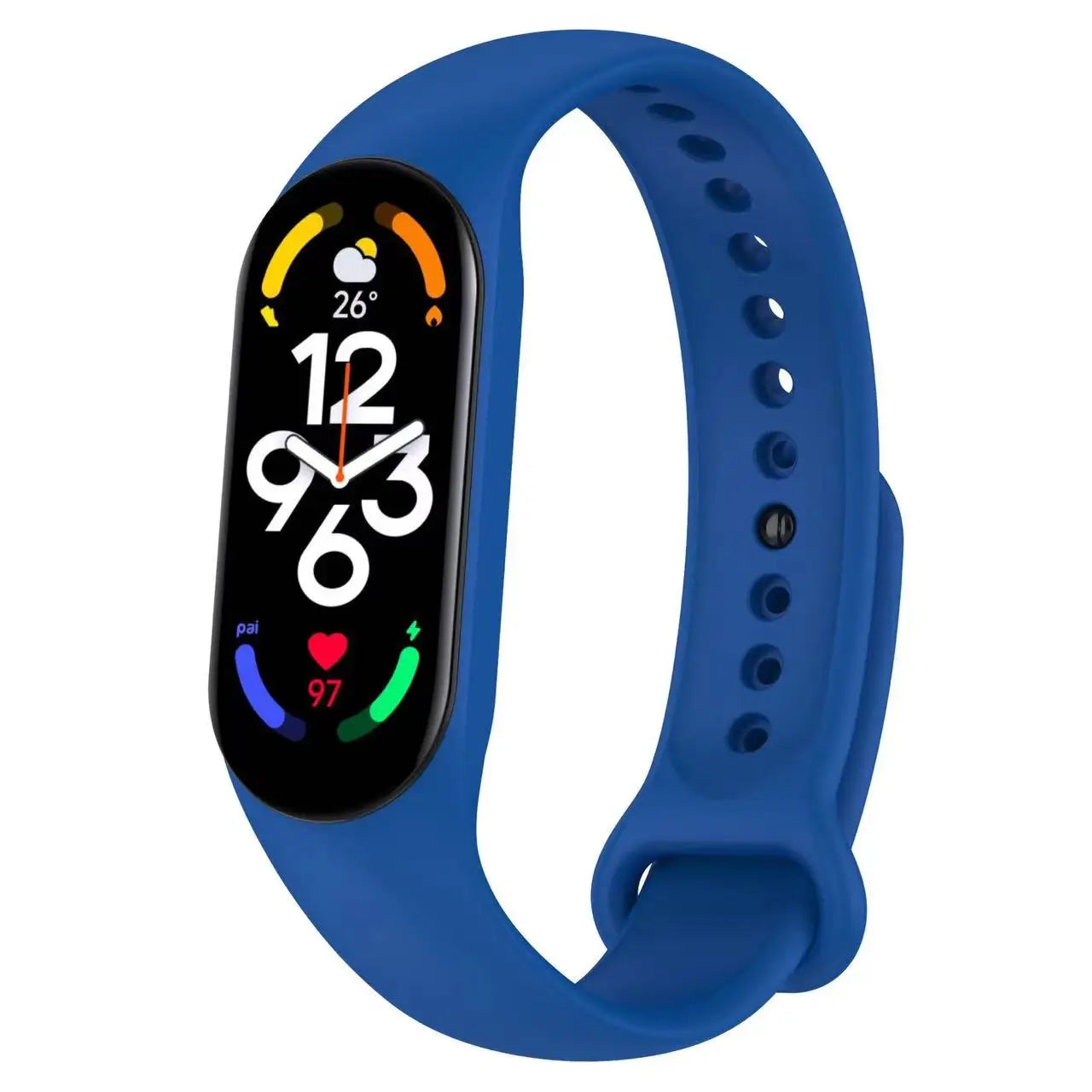 Sports Silicone Strap For Xiaomi Mi Band 7 6 5 4 3 Bracelet Wristband Miband 7 Belt strap For mi band 6 5 4 3 Correa Accessories