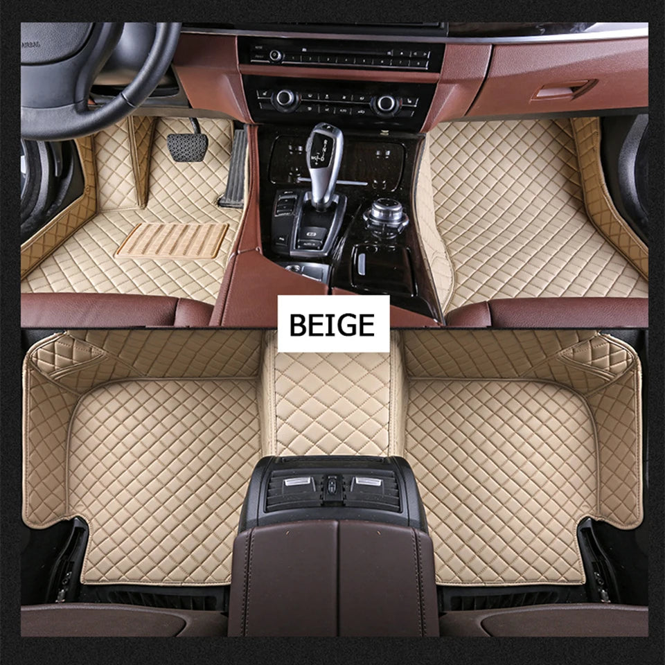 CUWEUSANG Custom Car Floor Mats For VW EOS 2005-2016 Auto Carpets Foot Coche Accessorie