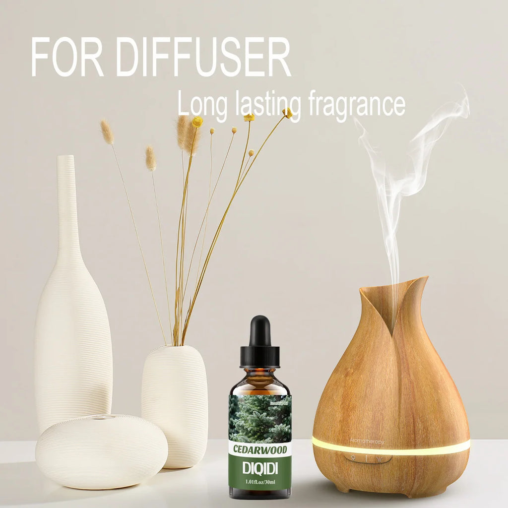 30ml  cedarwood essential oil plant essential oil aromatherapy oil pure essential oil aromatherapy humidifier soap
