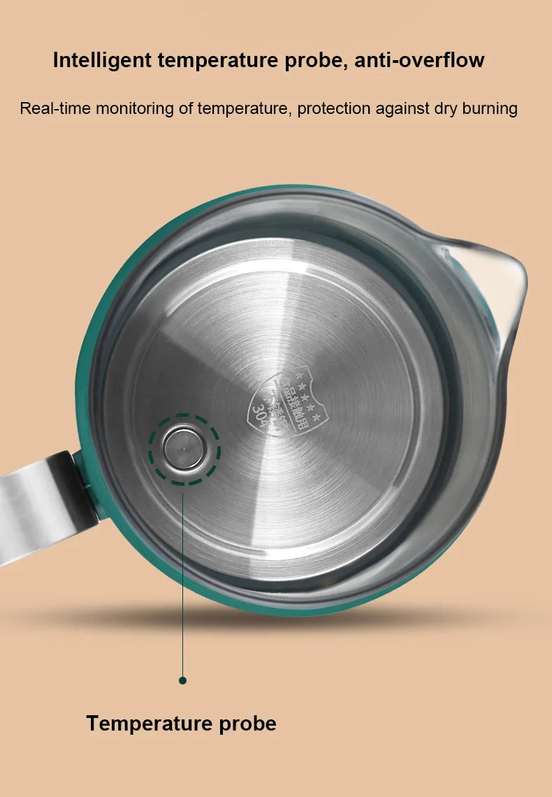 Health Pot Multifunction Electric Kettle With Temperature Control Water Boiler 600ml Mini Electric Kettle Smart Portable Tea Pot