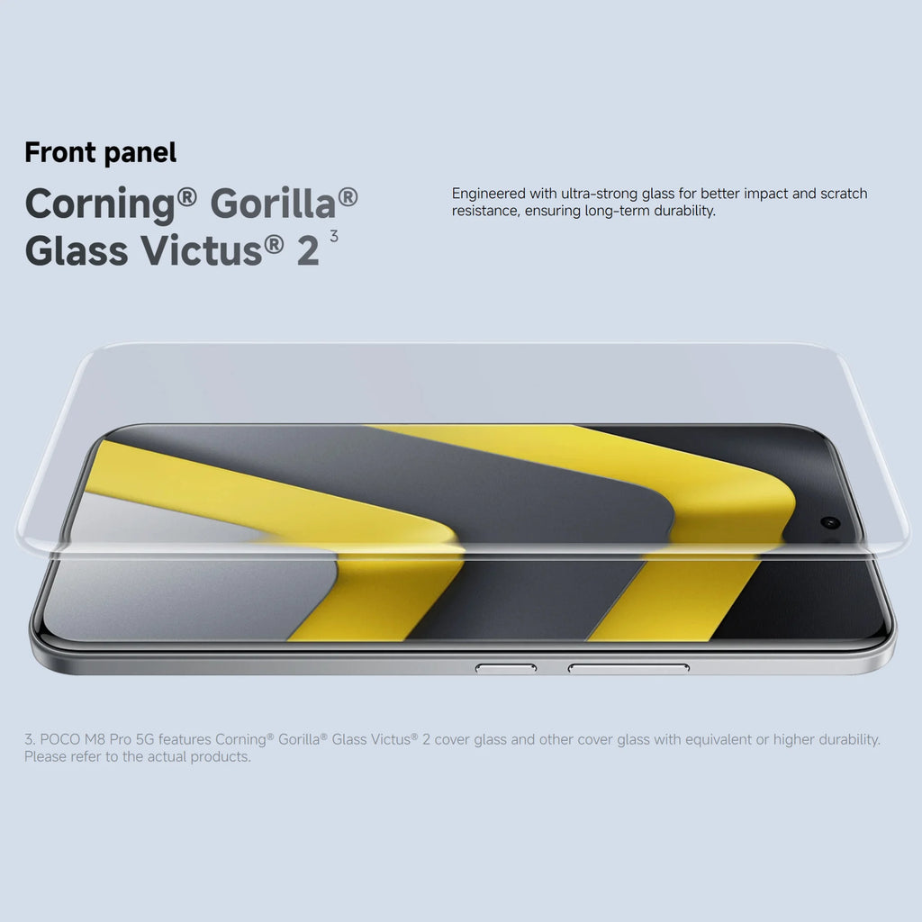 POCO M8 Pro 5G 8+256GB Global Version Snapdragon® 7s Gen 4 6.83" CrystalRes 1.5K 120Hz AMOLED display 50MP Camera 6500mAh 100W