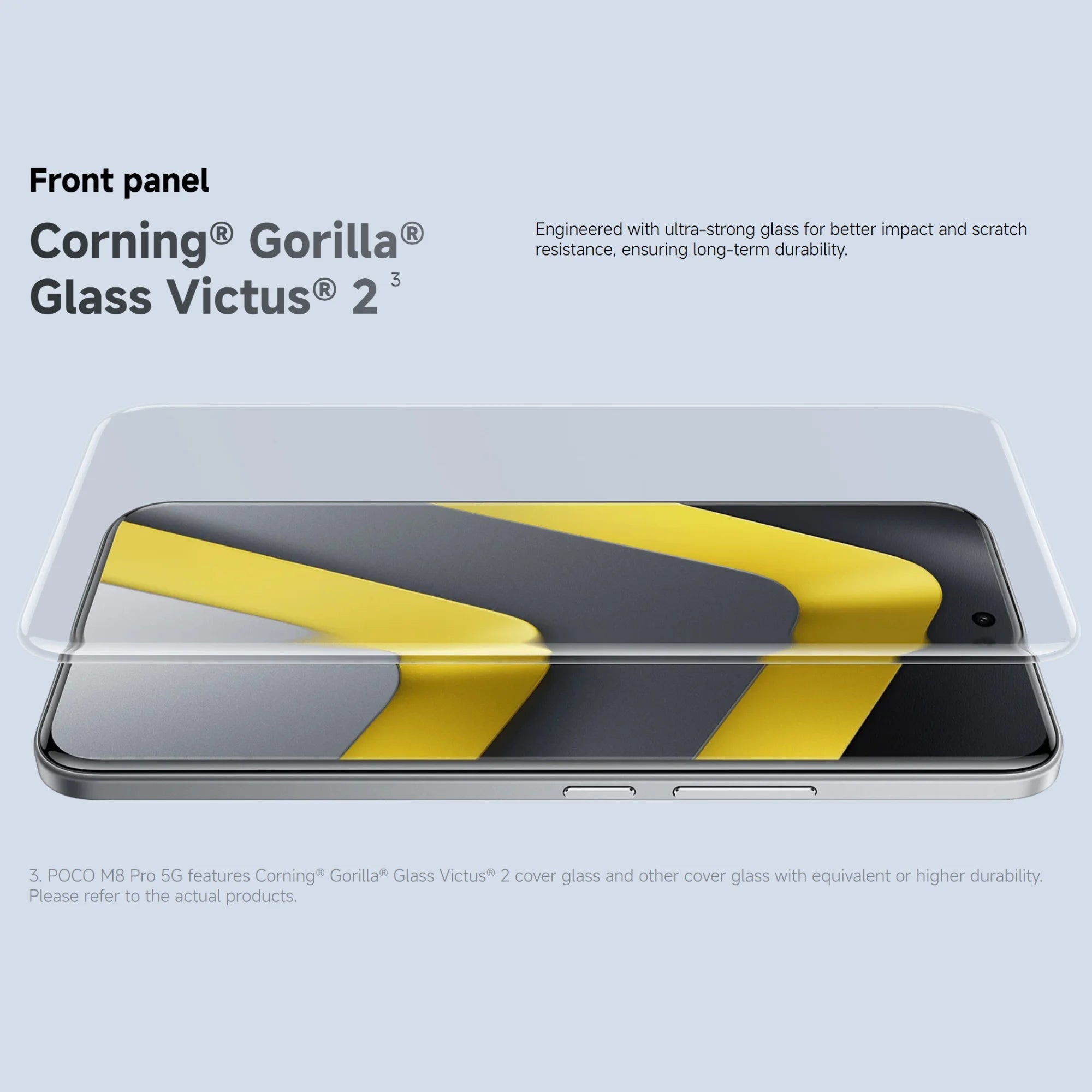 POCO M8 Pro 5G 8+256GB Global Version Snapdragon® 7s Gen 4 6.83" CrystalRes 1.5K 120Hz AMOLED display 50MP Camera 6500mAh 100W