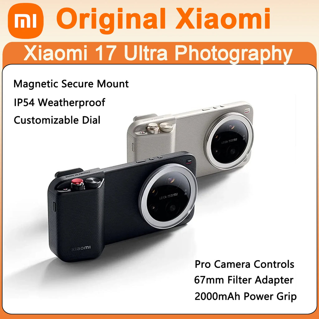Original Xiaomi 17 Ultra Professional Photography Kit with Red Wrist Strap For Professional Mobile Creation