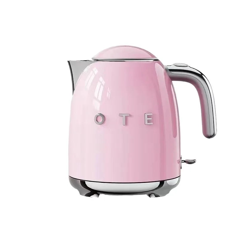 0.8L Pink Automatic power Off 316Stainless Steel Electric Kettle Water Boiler Strix Thermostat Heat-proof