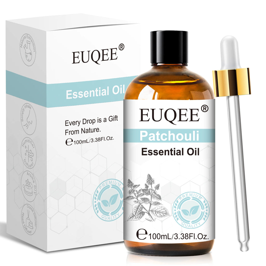 EUQEE 3.38FI.Oz. Aromatherapy Essential Oil For Reed Diffuser Humidifier-100ml Vanilla Lavender Cinnamon Lemon Essential Oils