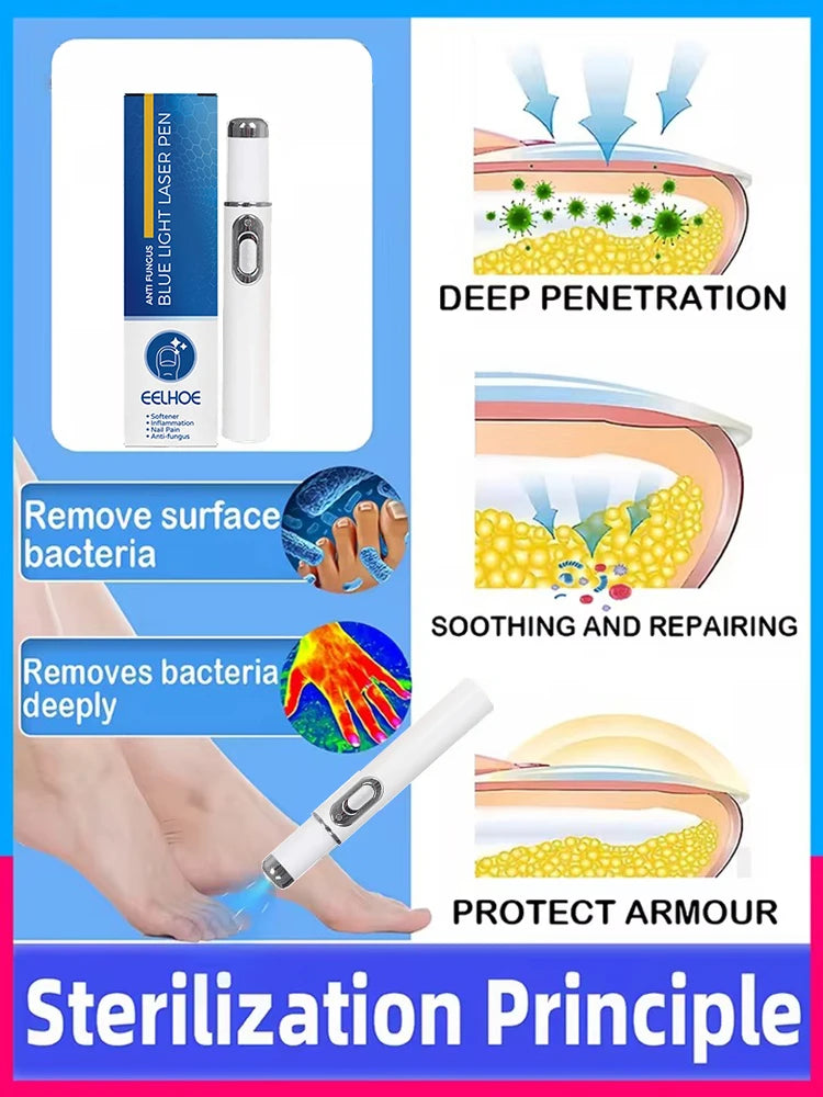 Nail cleaning tool set to banish nail woes—available for purchase individually or as a complete set.