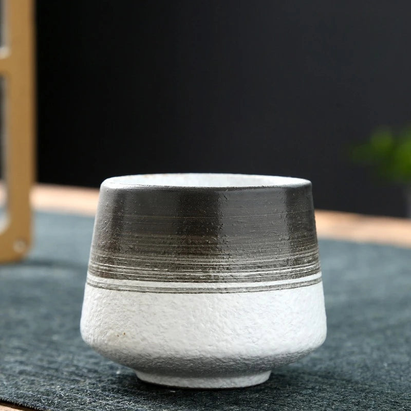 Laysda Vintage Coffee Mug 200ml ceramics Tea cup Japanese-style cafes Drinkware Stoneware Espresso for Restaurants Hotels