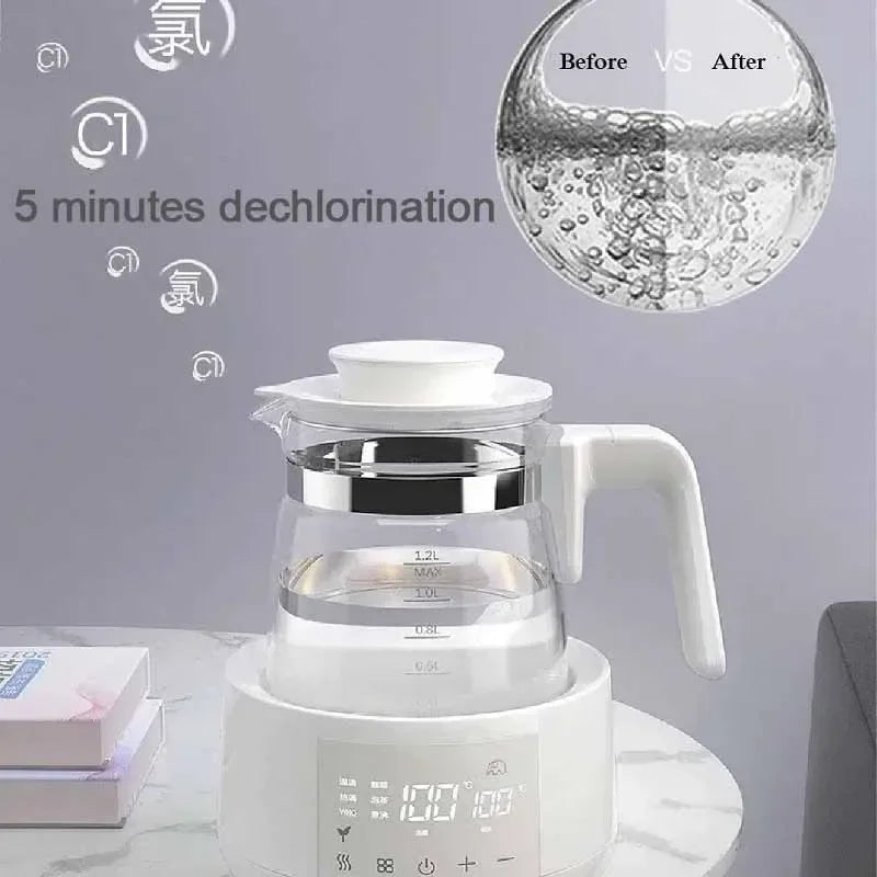 1.2L Constant Temperature Pot 24 Hours Hot Water Keep Warm Smart Insulation Pot Baby Brewing Milk Powder Electric Kettle