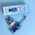 Disney Zootopia Scalable Toothbrush Cute Nick Judy Anime Figures Transformable Soft Bristled Toothbrush Fine Bristled Kids Gifts