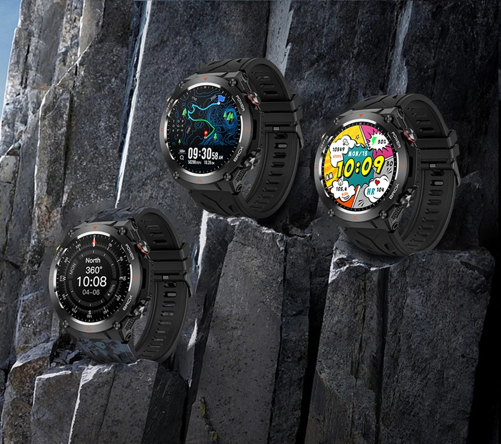 2024 COLMI V75 GPS Smart Watch 1.45" Ultra HD Display Built-in GPS & Compass Make/Receive Phone Calls Smartwatch 650mAh Battery