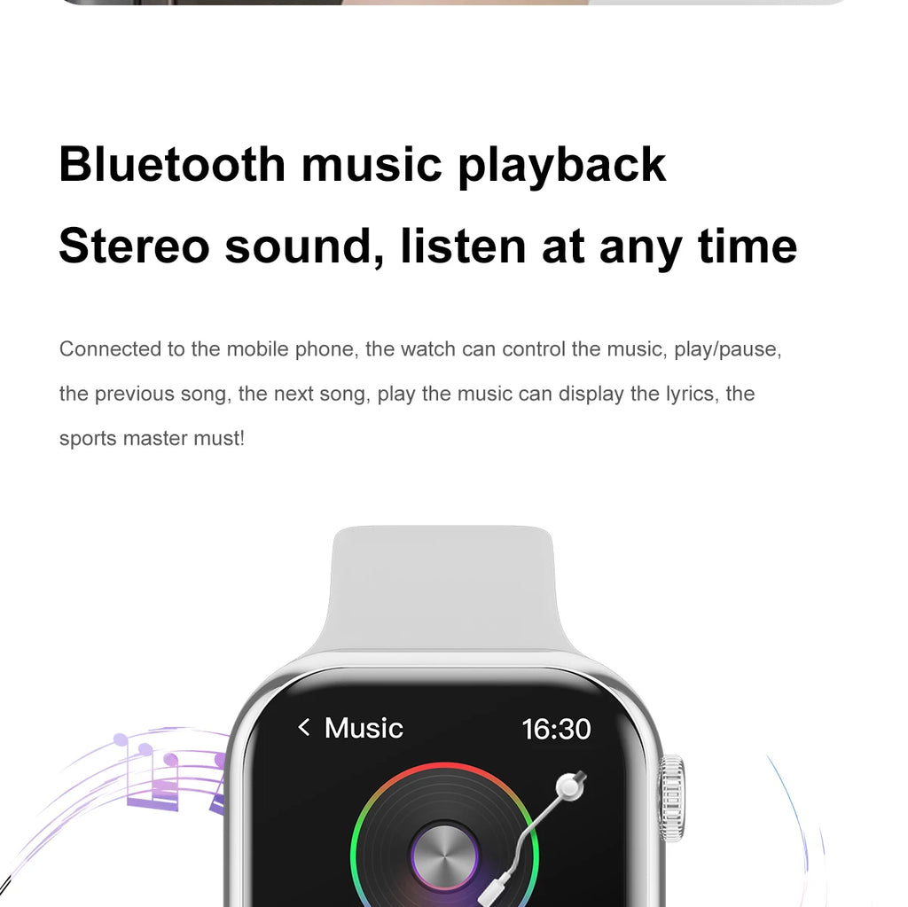 2026 Smart Watch 10 For Android IOS Bluetooth Health monitoring Talk Heart Rate Sleep Record Sports Smart Watch Ladies Men Gift
