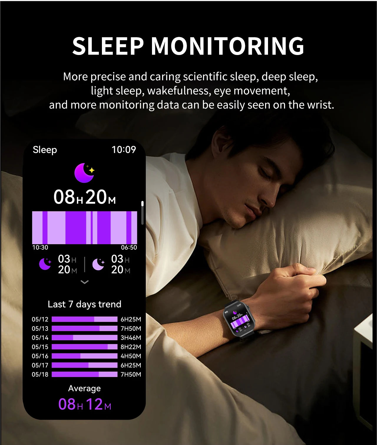 3D Curved Screen Smart Watch 2.2" Large HD Display Bluetooth Call Waterproof Flashlight Outdoor Sport Smartwatch Women 2026 New