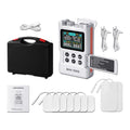 40-Level TENS Unit Muscle Stimulator Electronic Pulse Massager Dual Channel EMS Machine for Back Pain Relief & Muscle Therapy