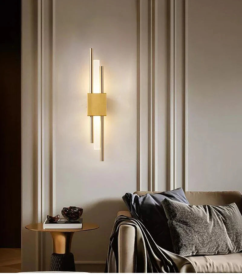 Nordic LED Wall Lamp Indoor Lighting Bedroom Bedside Living Room For Home Hotel Stairs Decoration Lamp Rechargeab LED Wall Light