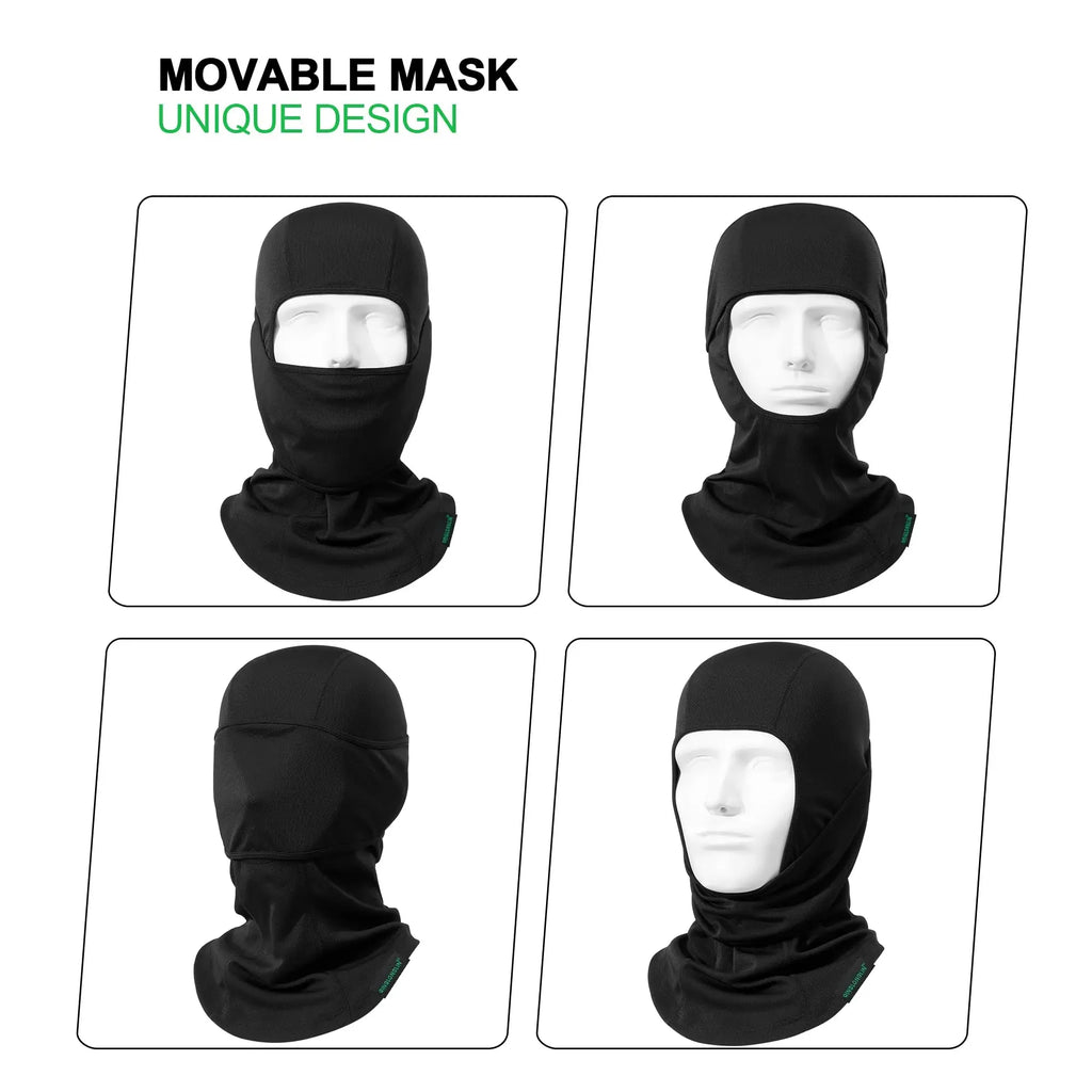 Breathable Balaclava Ski Mask Full Face Cover for Men Women Skiing Outdoor Sports Winter Warm Windproof Cold Weather Mask