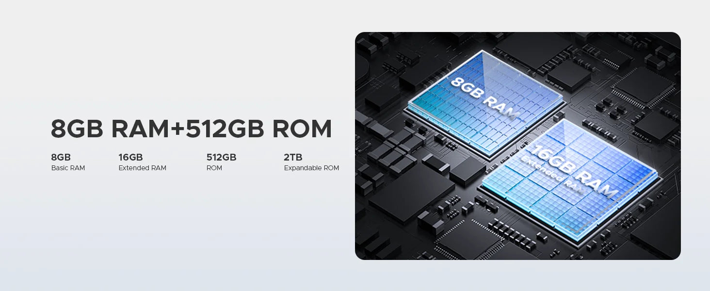 DOOGEE S119 Rugged Phone 1.32" Rear Display 6.72" 32GB(8+24) 512GB 100MP Main Camera 10200mAh Large Battery NFC Cellphone
