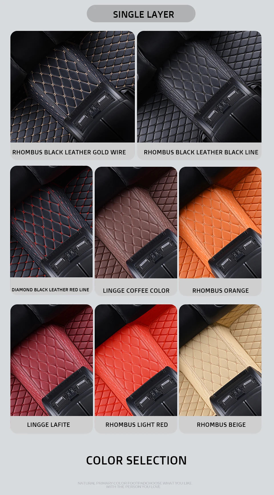 TITIPLER Custom Car Floor Mats For Ford Fiesta Auto Carpets Foot Coche Accessorie
