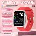 2026 Smart Watch 24/7 Women Health Full Touch Screen BT Call Waterproof Watch Sports Fitness Tracker Health Smartwatch Lady Gift