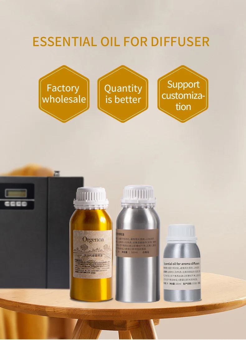 500ml/1000ml Hotel Aromatherapy Essential Oil Supplement Liquid for Aroma Diffuser Sheraton Marriott Ritz Carlton Fragrance Oil