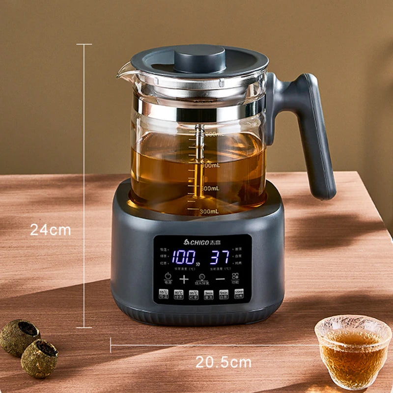 1.3L Steam Spray Tea Kettle Multifunctional Electric Kettle Baby Constant Temperature Milk Regulator 72h Thermostatic Kettle
