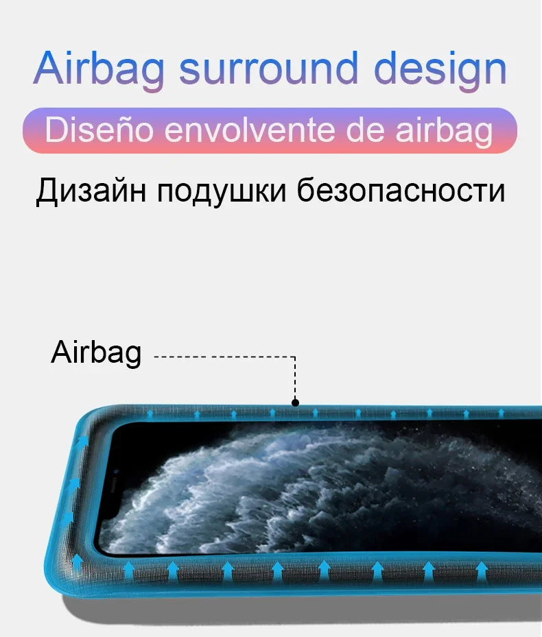 PVC Transparent Waterproof Phone Pouch Luminous Touchscreen Dry Bag with Seal Lock for Swimming Diving Hot Spring Rafting