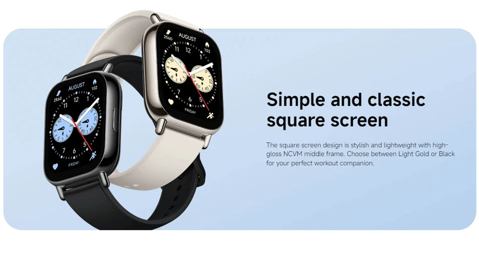 Global Version Xiaomi Redmi Watch 5 Lite 1.96'' AMOLED 18-Day Battery life Built-in GNSS 150+ Modes Smart Watch Bluetooth Call