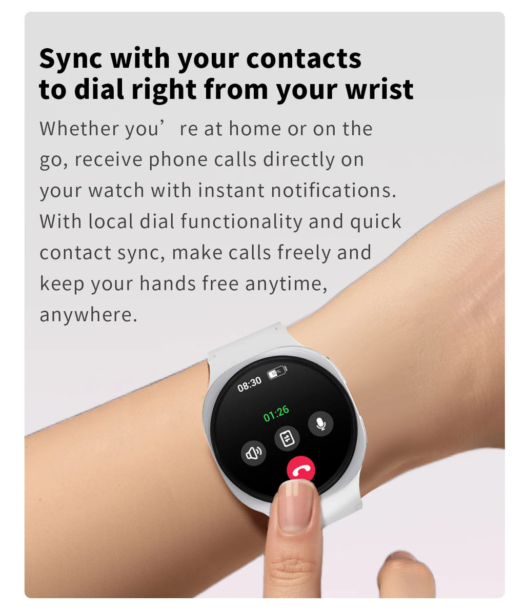 2026 New classic 8 Women SmartWatch GPS Track Sport Heart Rate Bluetooth Call IP68 Waterproof Men Smart watch For Android IOS